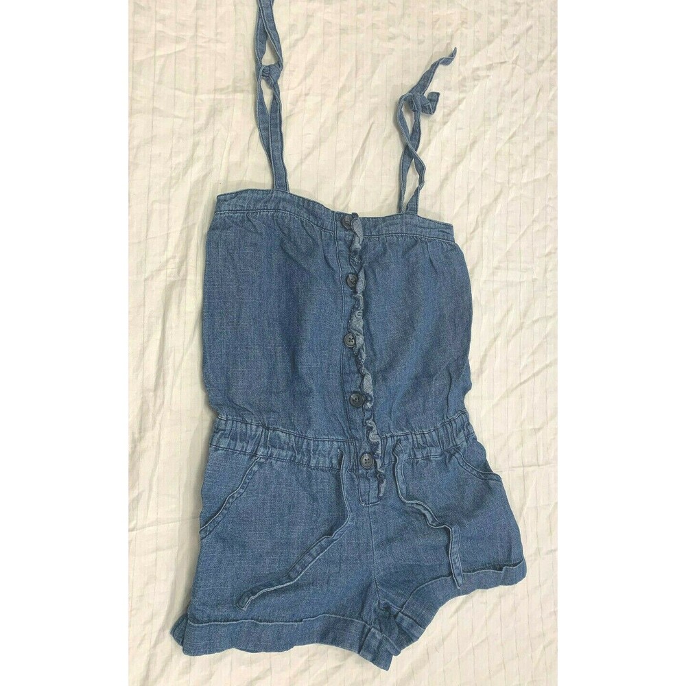 OLD NAVY GIRLS COTTON ROMPER SIZE S 6-7